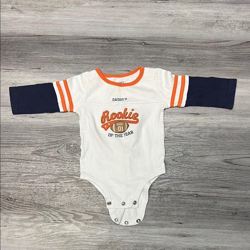 Adore White and Navy Kids One Piece 5/$20